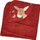 Sterntaler Badetuch Esel Emmily 80x80cm dunkelrot (7102107)
