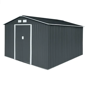 Hattoro S300 Metall Gerätehaus 277x319cm grau