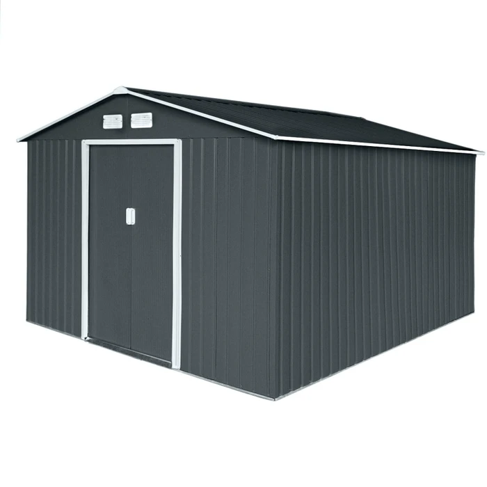 Hattoro S300 Metall Gerätehaus 277x319cm grau