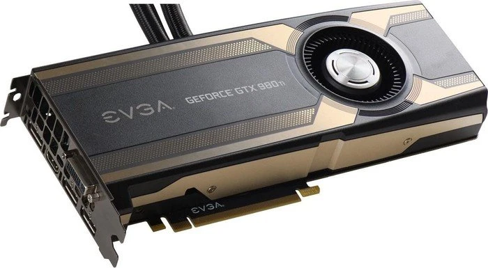 EVGA GeForce GTX 980 Ti Hybrid, 6GB GDDR5, DVI, HDMI, 3x DP