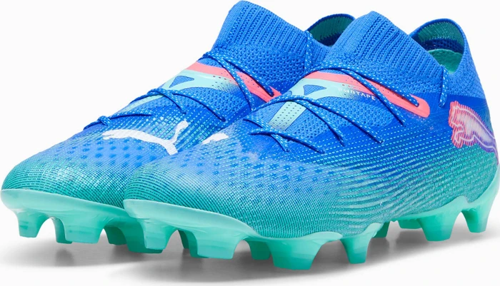 Puma Future 7 Ultimate FG/AG bluemazing/puma white/electric peppermint