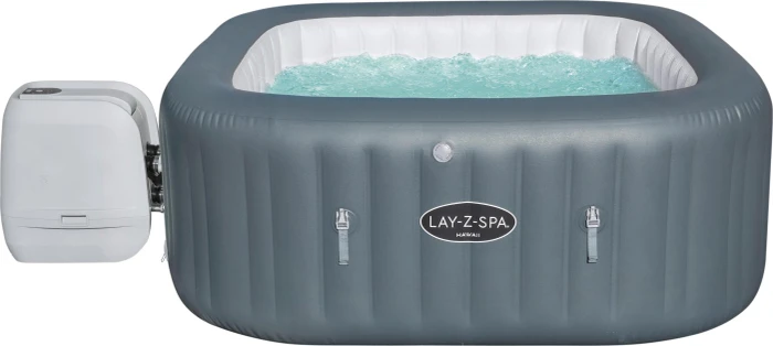 Bestway Lay-Z-Spa Hawaii HydroJet Pro WLAN Whirlpool quadratisch 180x180x71cm