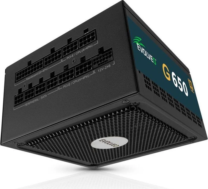 Evolveo Gold Series G650 schwarz 650W, ATX 3.1