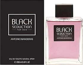 Antonio Banderas Seduction In Black For Men Eau de Toilette, 200ml
