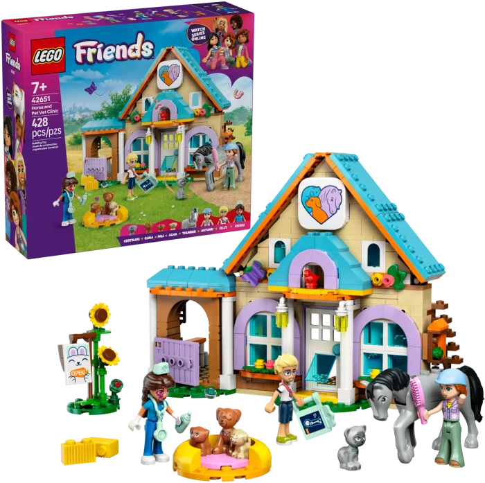 LEGO Friends - Tierarztpraxis für Pferde und Haustiere