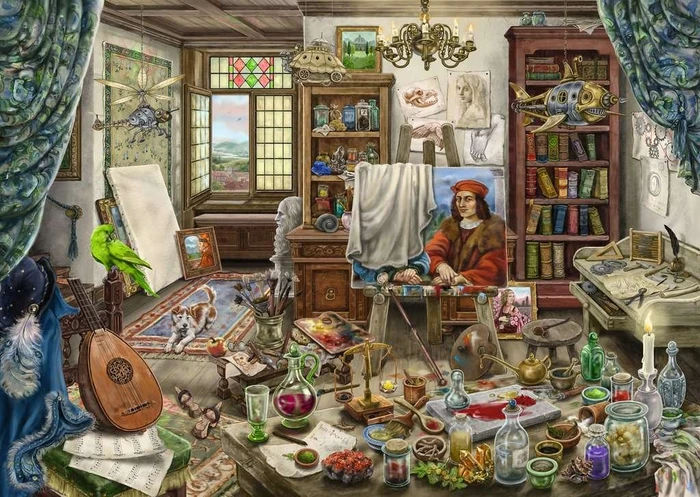 Ravensburger Puzzle EXIT Das Künstleratelier