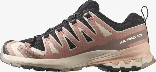 Salomon XA Pro 3D V9 black/burlwood/mahogany rose (Damen)
