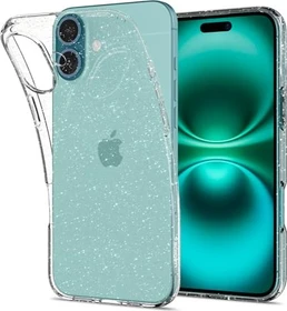 Spigen Liquid Crystal Glitter für Apple iPhone 16 Crystal Quartz