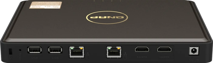 QNAP NASbook TBS-464-8G, 8GB RAM, 2x RJ-45 2.5GBase-T, 2x USB-A 3.0