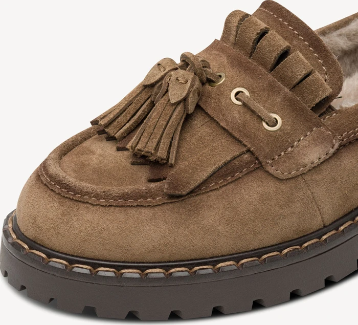 Tamaris Lederslipper 24716 braun (Damen)