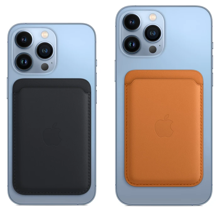Apple iPhone Leder Wallet mit MagSafe Wisteria