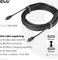 Club 3D USB-C 3.1 Kabel, aktiv, 10Gb/s, 8K60Hz, 60W PD, USB-C 3.1 Stecker auf USB-C 3.1 Stecker, 5m Vorschaubild