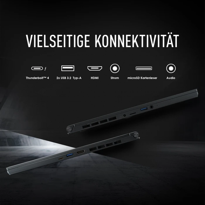 MSI Stealth 15M A11SDK-085, Carbon Gray, Core i7-1185G7, 16GB RAM, 512GB SSD, GeForce GTX 1660 Ti Max-Q, DE