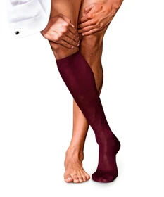 Falke No. 9 Pure Fil d'Écosse Socken barolo (Herren)