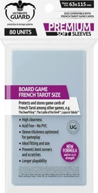 Ultimate Guard Board Game Sleeves 80 French Tarot and more transparent