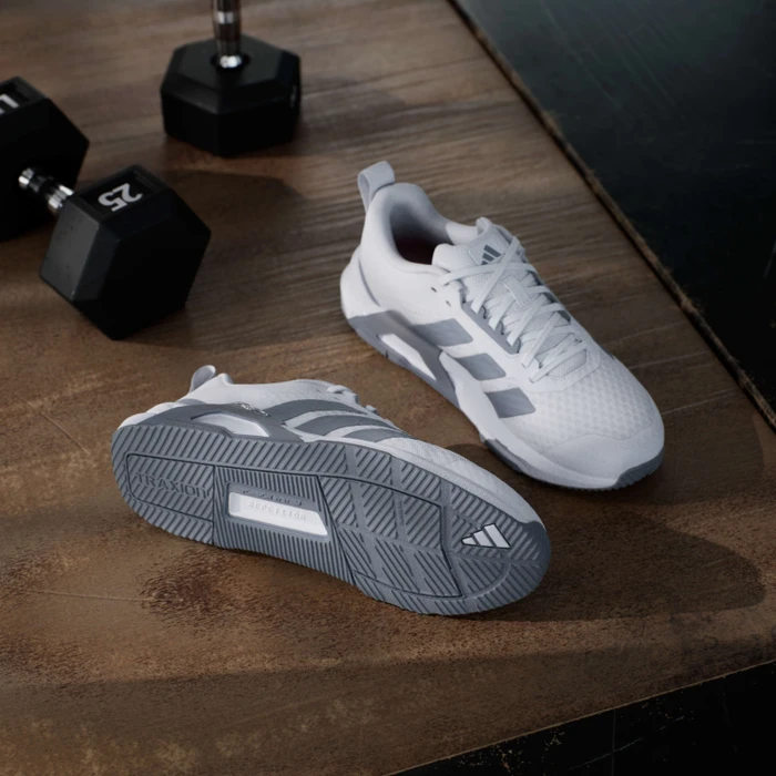 adidas Dropset Control cloud white/grey/lucid red (Damen)