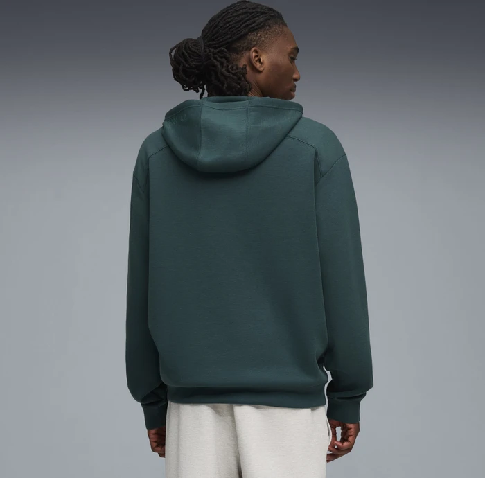 Puma Cloudspun Hoodie green terrain heather (Herren)