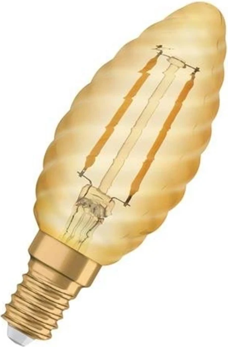 Osram Ledvance Filament LED Vintage 1906 Clas BW 22 2.5W/824 E14