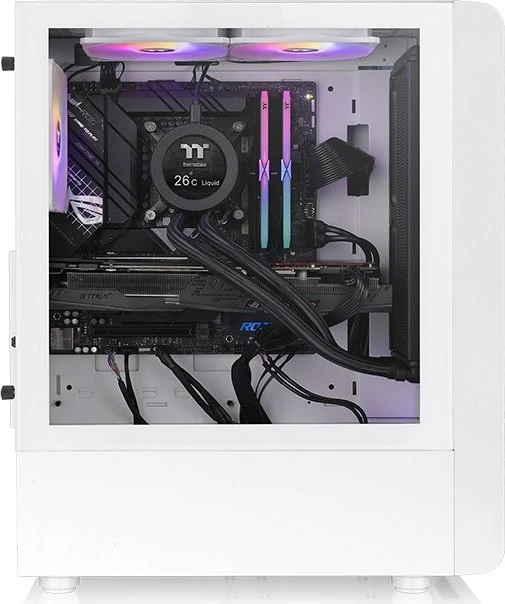 Thermaltake S200 TG Snow, weiß, Glasfenster