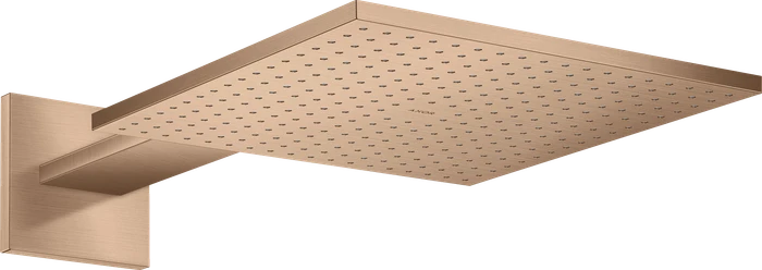 Hansgrohe Axor ShowerSolutions Kopfbrause 300/300 1jet mit Brausearm brushed red gold
