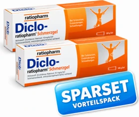 Diclo-ratiopharm Schmerzgel, 200g (2x 100g)