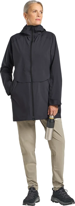 Jack Wolfskin Mainkai Long Funktionsjacke phantom (Damen)