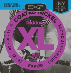 D'Addario EXP Coated Nickel Wound Super Light