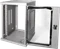 LogiLink 10" Wandgehäuse 8HE, montiert, Sicherheitsglastür, grau, 300mm tief Vorschaubild