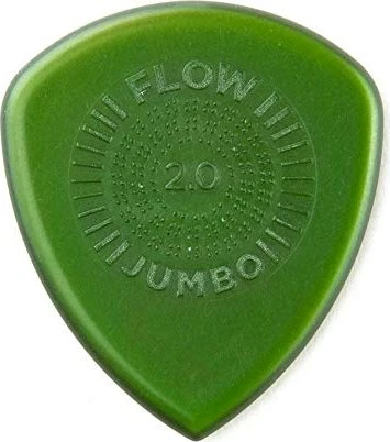 Dunlop Flow Jumbo Grip Pick, 2.0mm, 3-Pack