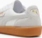 Puma Palermo Leather puma white/glacial gray/gum Vorschaubild