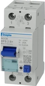 Doepke Fehlerstromschutzschalter DFS 2 025-2/0,03-B+