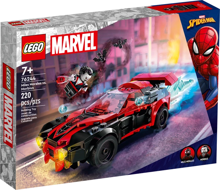 LEGO Marvel Super Heroes Spielset - Miles Morales vs. Morbius (76244)