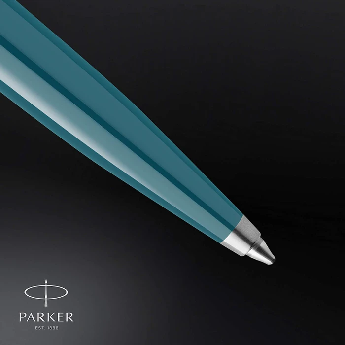 Parker 51 Kugelschreiber teal blue resin/chrome trim, Geschenkbox