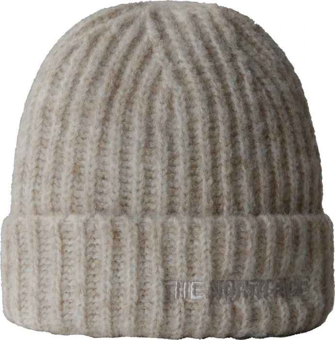 The North Face Fohair Cabin Mütze white dune