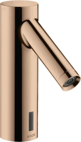 Hansgrohe Axor Starck elektrische Waschbeckenarmatur mit Temperaturvoreinstellung und Netzanschluss polished red gold