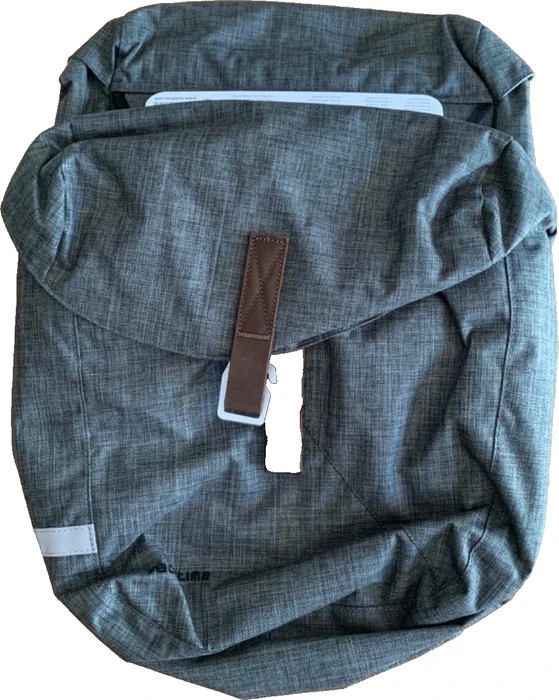 racktime Heda Doppeltasche Gepäcktasche dust grey