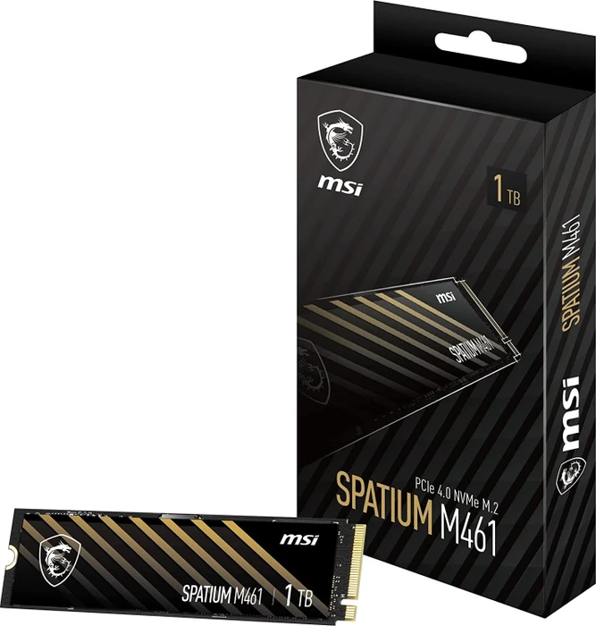 MSI Spatium M461 1TB, M.2 2280 / M-Key / PCIe 4.0 x4