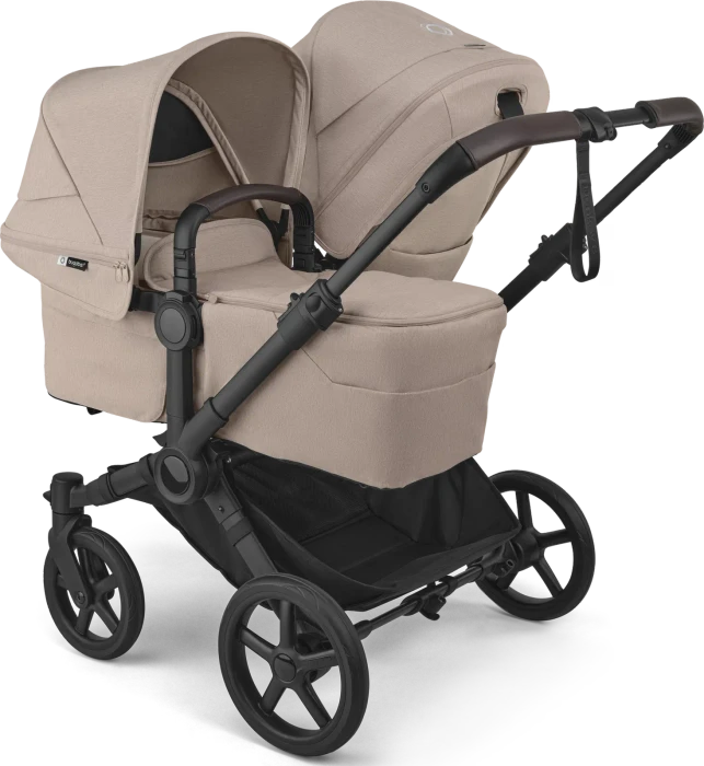 Bugaboo Donkey 6 Duo Gestell schwarz desert taupe
