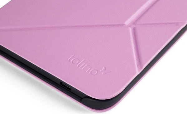 tolino shine Origami Cover, PU, candy pink