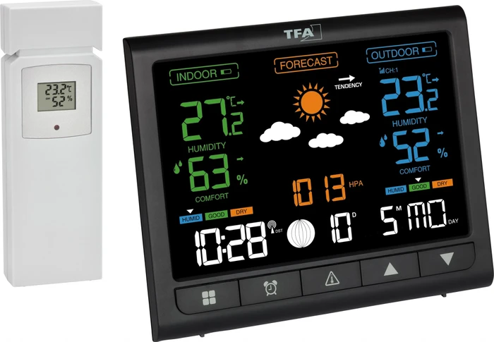 TFA Dostmann CONTRAST Funkwetterstation, digital
