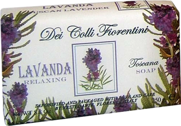 Nesti Dante Dei Colli Fiorentini Lavanda Relaxing feste Seife, 250g