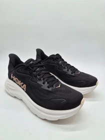 Hoka Clifton 10 black/rose gold (Damen)