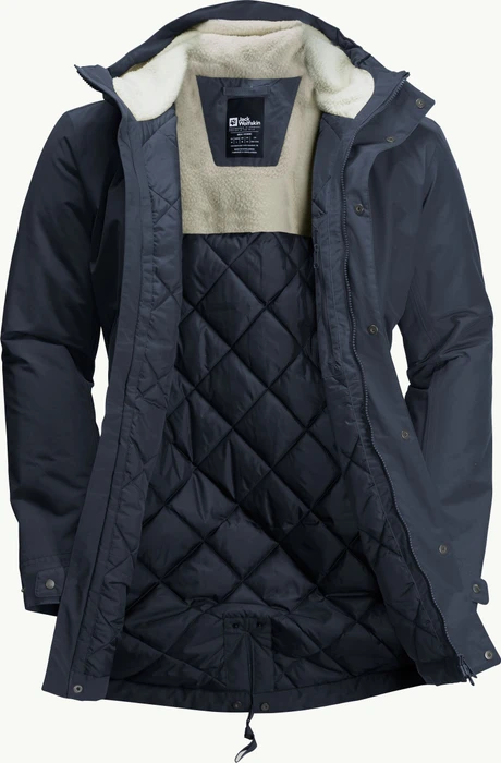 Jack Wolfskin Talforst Funktionsmantel night blue (Herren)