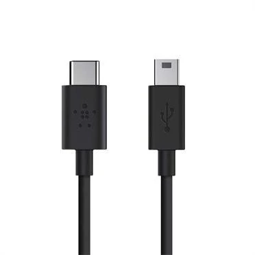 Belkin USB 2.0 Kabel, USB 2.0 Mini-B/USB-C 2.0, 1.8m
