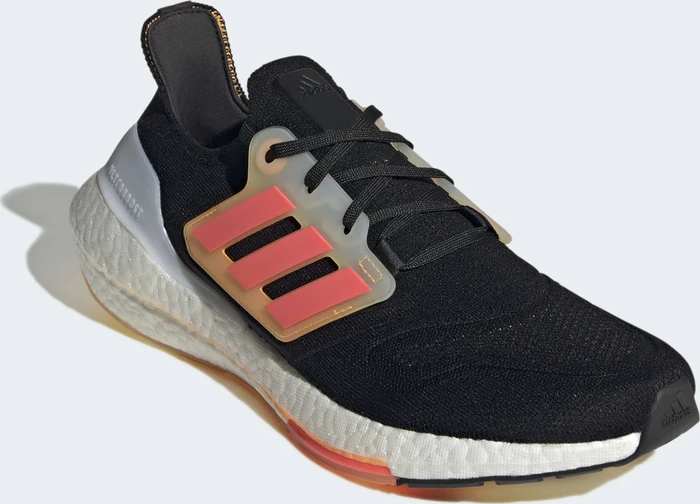 adidas Ultraboost 22 core black/turbo/flash orange (Herren)