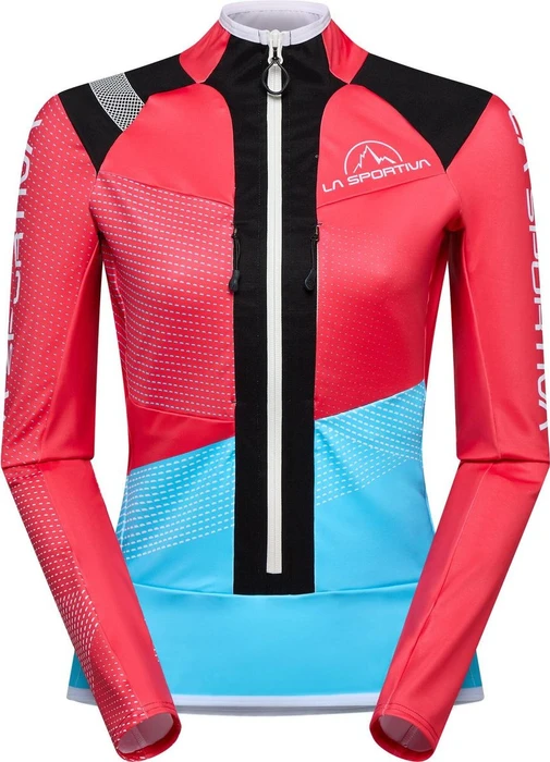 La Sportiva Stratos VI Racing Jacke hibiscus/malibu blue (Damen)