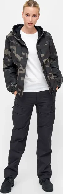 Brandit Windbreaker Summer Frontzip Jacke darkcamo (Damen)