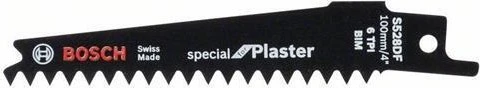Bosch Professional S528DF Special for Plaster BIM Säbelsägeblatt, 100x0.9mm, 2 Stück