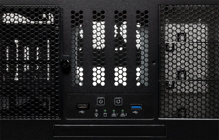 Unykach UK 4329, schwarz/grau, 4HE, ATX