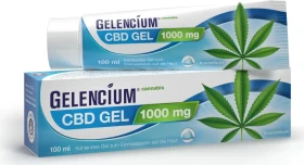 Gelencium Cannabis 1000mg kühlendes CBD Gel, 100ml